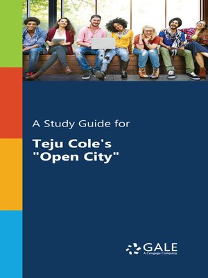 cover image of A Study Guide for Teju Cole's "Open City"